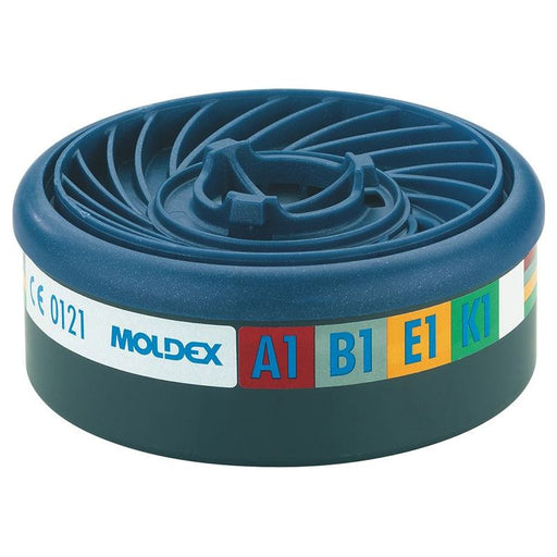 Moldex EasyLock® ABEK1 Gas Filter Cartridge (Wrap of 2) Moldex - Town Tools