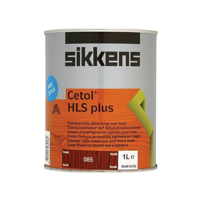 Sikkens Cetol HLS Plus Translucent Woodstain Teak 1 litre Sikkens - Town Tools