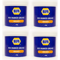 4x NAPA Red Rubber Grease Brake Caliper Pistons & Hydraulic Systems 500g