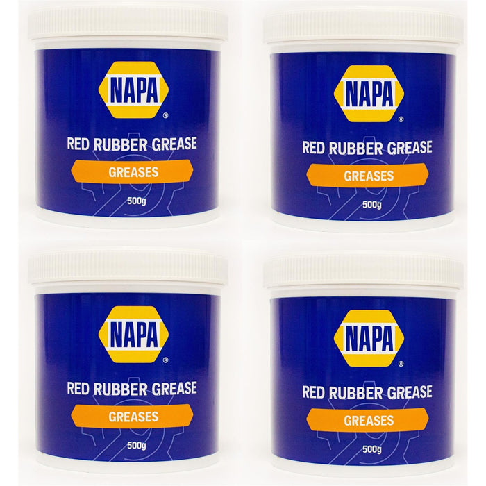 4x NAPA Red Rubber Grease Brake Caliper Pistons & Hydraulic Systems 500g