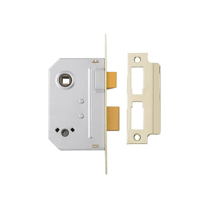 Yale Locks PM236 Bathroom 2 Lever Sashlock Polished Chrome 67mm 2.5in Yale Locks - Town Tools