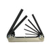 Eklind TORX Key Fold Up Set of 7 Small (TX6-TX20) Eklind - Town Tools