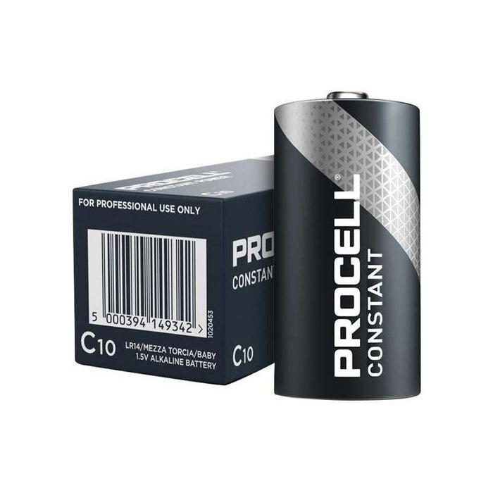 Duracell C Cell PROCELL® Alkaline Constant Power Industrial Batteries (Pack 10) Duracell - Town Tools
