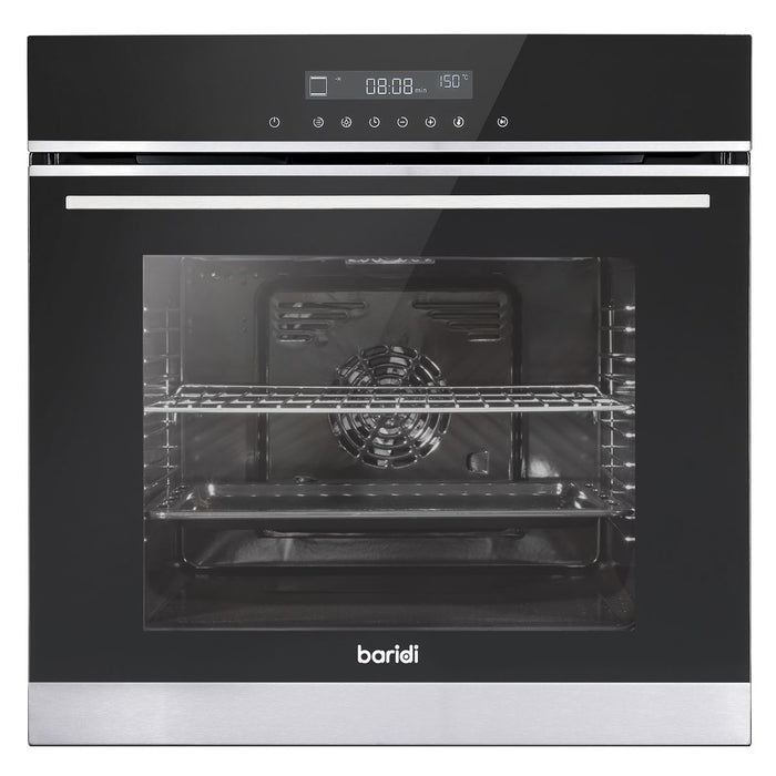 Baridi Integrated Fan-Assisted Electric Oven 60cm 72L Capacity