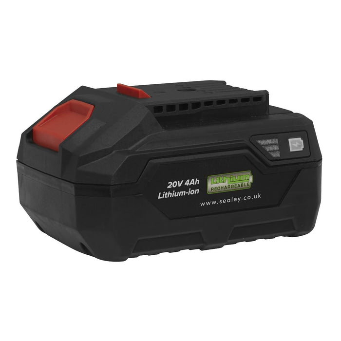 Sealey Cordless Lawn Mower Kit 40V 4Ah SV20 Series 40cm CP40VLMKIT Sealey - Town Tools 