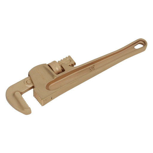 Sealey Pipe Wrench 250mm Non-Sparking NS069 Sealey - Town Tools 