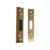 Union StrongBOLT 2100 Mortice Deadlock Rebate Kit 13mm Polished Brass Box