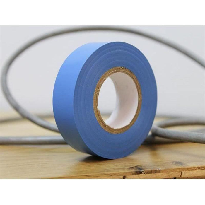 Faithfull PVC Electrical Tape Blue 19mm x 20m Faithfull - Town Tools