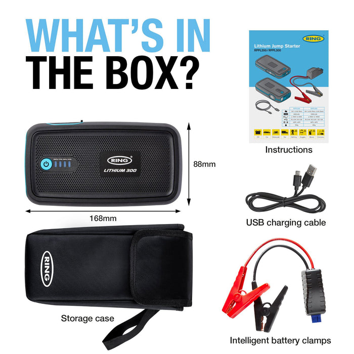 Ring RPPL300 High Power Micro Jump Starter