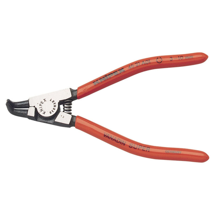 Draper Knipex 46 21 A01 SBE A01 Bent External Circlip Pliers, 3 - 10mm 80917 Draper - Town Tools 