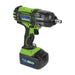 Sealey Cordless Impact Wrench 18V 3Ah Lithium-ion 1/2"Sq Drive Hi-Vis CP400LIHV Sealey - Town Tools