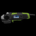 Sealey SG115E Angle Grinder 115mm 750W 230V Green Heavy Duty Sealey - Town Tools 