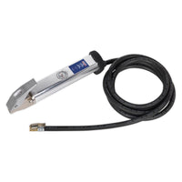 Sealey Tyre Inflator with 2.7m Hose & Clip-On Connector SA396