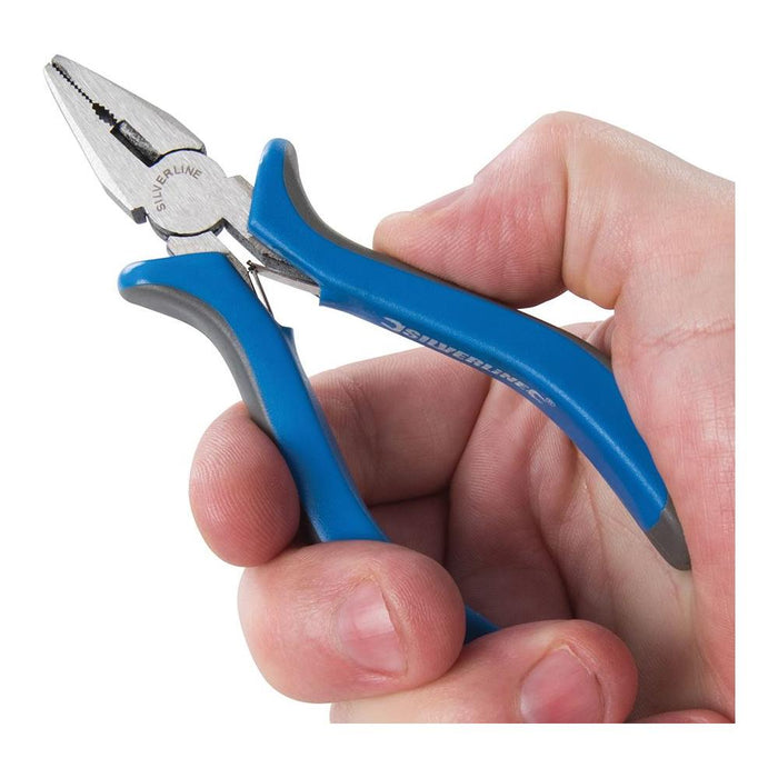 Silverline Combination Mini Pliers 120mm Silverline - Town Tools 