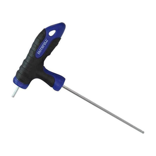 Faithfull Ball Ended T-Handle Hexagon Key 5mm Faithfull - Town Tools