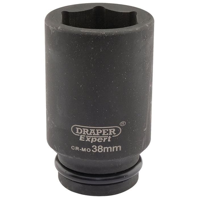 Draper Expert HI-TORQ 6 Point Deep Impact Socket, 3/4" Sq. Dr., 38mm Draper - Town Tools 