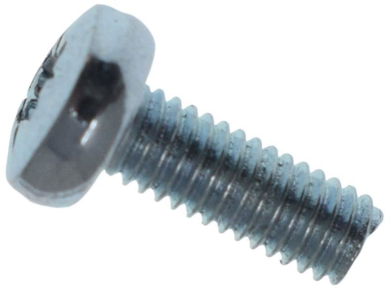 METALMATE Machine Screw Pozi Compatible Pan Head ZP M3 x 8mm Box 50 METALMATE� - Town Tools