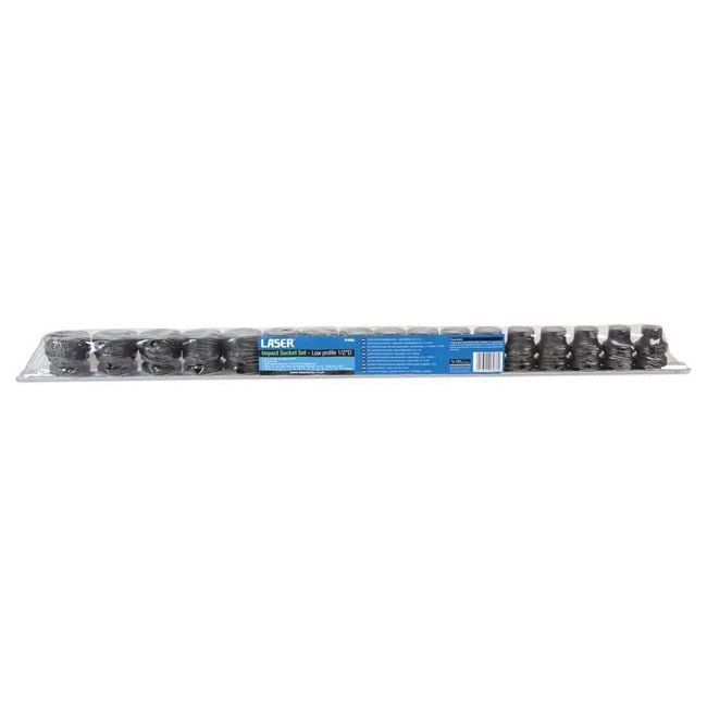 Laser Low Profile Impact Socket Set 1/2"D 17pc 6486 Laser - Town Tools 