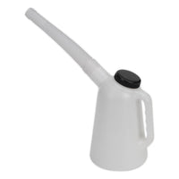 Sealey Oil Container with Lid & Flexible Spout 1L JDL1