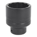 Sealey Impact Socket 56mm Bi-Hex Deep 3/4"Sq Drive SX021 Sealey - Town Tools 