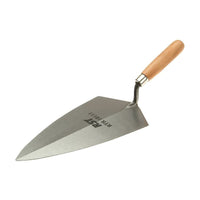 R.S.T. 101 Philadelphia Pattern Brick Trowel Wooden Handle 10in