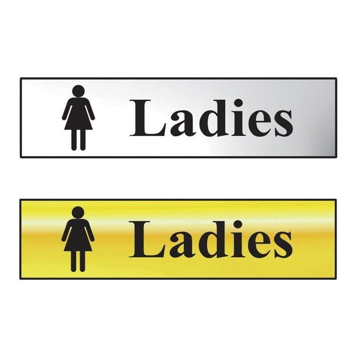 Scan Ladies - Polished Chrome Effect 200 x 50mm Scan - Town Tools