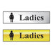 Scan Ladies - Polished Chrome Effect 200 x 50mm Scan - Town Tools
