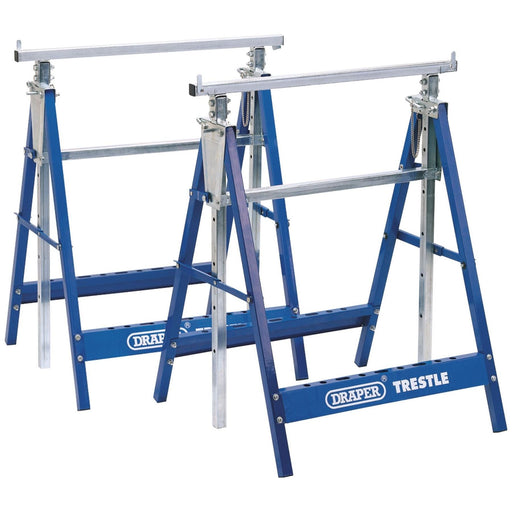 Draper Pair of Telescopic Trestle/Saw Horse 54053 Draper - Town Tools 