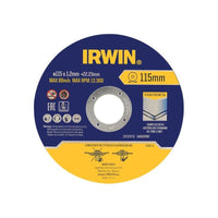 Irwin® Metal Cutting Disc 115 x 1.2 x 22.2mm Tin of 10