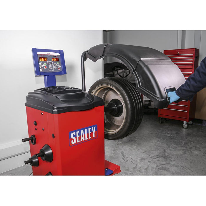 Sealey Wheel Balancer Semi-Automatic WB10 Sealey - Town Tools 