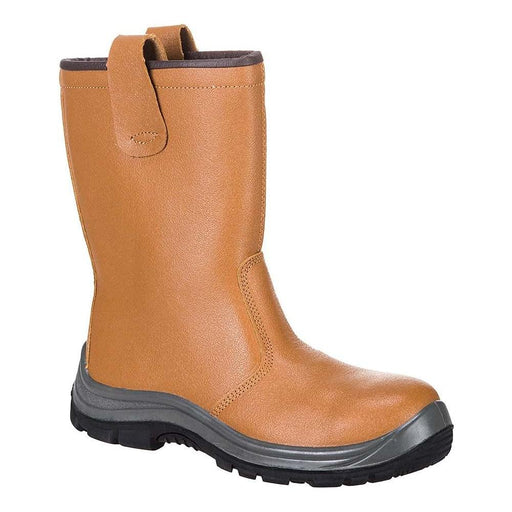 Portwest Steelite Rigger Boots - Tan - UK 8 Portwest - Town Tools 