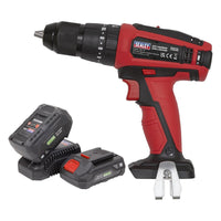 Sealey Combi Drill Kit13mm 20V SV20 Series 2 Batteries CP20VDDKIT
