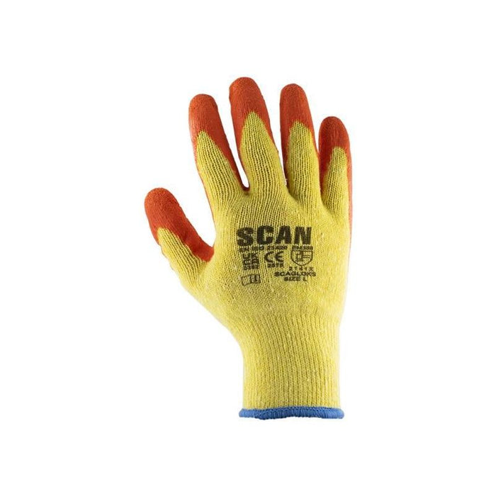 Scan Knitshell Latex Palm Gloves - XXL (Size 11) Scan - Town Tools