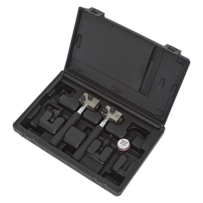 Sealey On-Vehicle Micro Brake Pipe Flaring Tool Set PFT11 Sealey - Town Tools 
