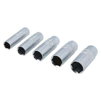 Laser Thin Wall Spark Plug Socket Set 3/8"D 5pc 8292
