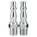 Draper 1/4" Male Screw Adaptor (Pack of 2) 70860 Draper - Town Tools 