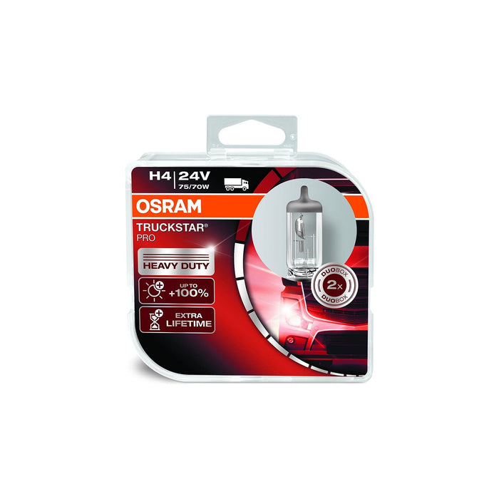 Osram TRUCKSTAR PRO H4 halogen headlamp, 64196TSP-HCB, 24 V commercial vehicle, Osram - Town Tools 