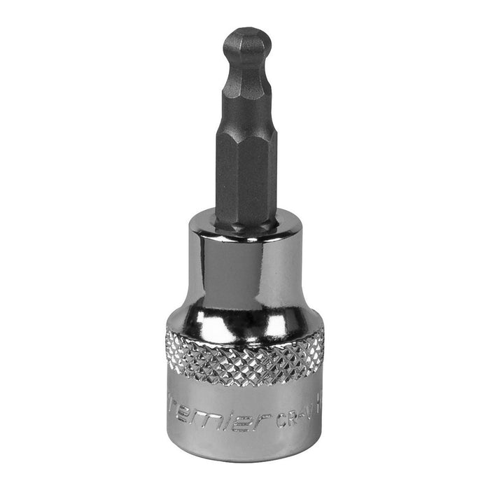 Sealey Ball-End Hex Socket Bit 5mm 3/8"Sq Drive SBBH003 Sealey - Town Tools 