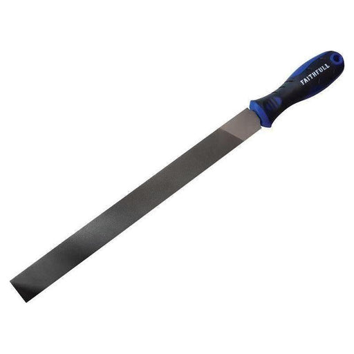 Faithfull Handled Hand Second Cut Engineers File 300mm (12in) Faithfull - Town Tools