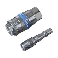 PCL PCL Air Tool Coupling Kit 1/4"BSP 2pc AC61