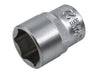 Faithfull Hex Socket 1/2in Drive 22mm Faithfull - Town Tools