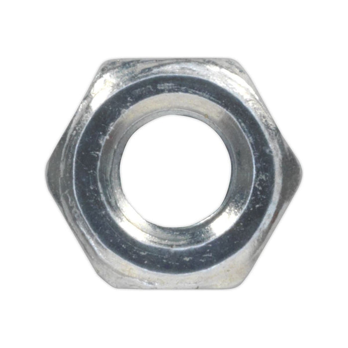 Sealey Steel Nut DIN 934 M4 Pack of 100 SN4 Sealey - Town Tools 