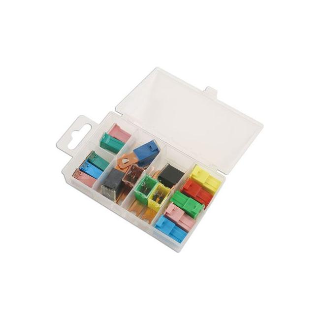 Connect Assorted J-Type & PAL Fuses 16pc 30725