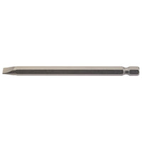 Draper Plain Slot Insert Bit, 6.5mm, 1/4" Hex, 100mm Long (Pack of 1) 64351