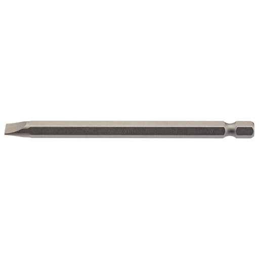 Draper Plain Slot Insert Bit, 6.5mm, 1/4" Hex, 100mm Long (Pack of 1) 64351 Draper - Town Tools 