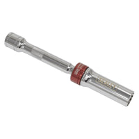 Sealey Spark Plug Socket with Universal Joint 14mm 3/8"Sq Drive 12-Point 150mm