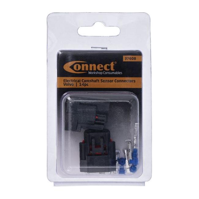 Connect Volvo Electrical Camshaft 3 PIN female Sensor Connector 14pc 37608 Tool Connection - Town Tools 