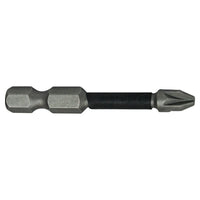Faithfull Pozi Impact Screwdriver Bits PZ3 x 50mm (Pack 3)