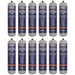 Sealey Disposable Carbon Dioxide Gas Cylinder 390g - Box of 12 CO2/100/12 Sealey - Town Tools 
