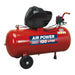 Sealey Air Compressor 100L V-Twin Direct Drive 3hp Oil Free SAC10030F Sealey - Town Tools 